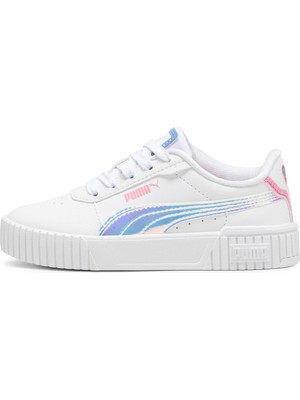 Puma Carina 2.0 Deep Dive Ps P Beyaz Kız Çocuk Sneaker