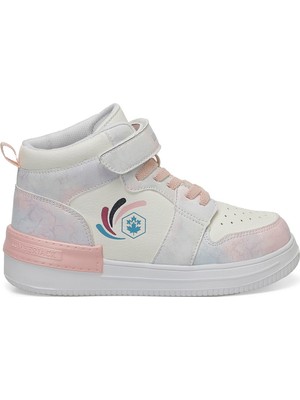 Lumberjack Bloom 4Fx Beyaz Kız Çocuk High Sneaker