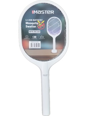 Master MTR-RK300 Raket Şarjlı Sinek Öldürücü Kovucu Cız Cihazı