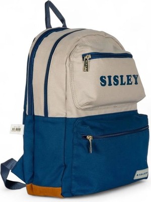 Sisley  Gri/lacivert Unisex Sırt Çantası Sisley 12910