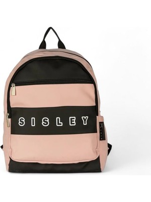 Sisley  Pembe Unisex Sırt Çantası Sisley 12927