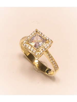 Güler Kuyumculuk Altın Baget  Taşlı Yüzük