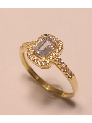 Güler Kuyumculuk Baget Taşlı Yüzük