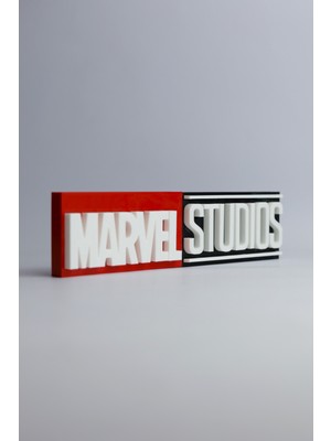 Domini Marvel Studios - 3 Boyutlu Tabela - 20CM x 5cm x 1.5cm