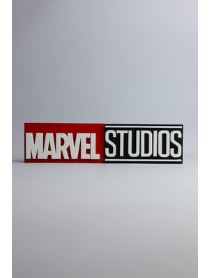 Domini Marvel Studios - 3 Boyutlu Tabela - 20CM x 5cm x 1.5cm