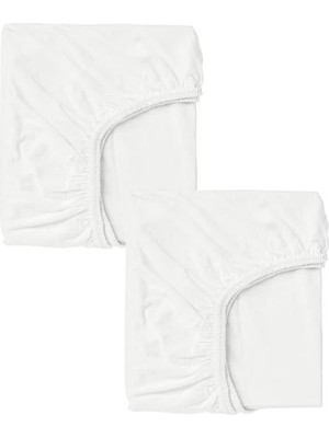 Cotenconcept 2 Adet 65X95 cm Anne Yanı Lastikli Penye Kumaş Bebek Çarşafı