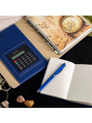 Refox Isme Özel Organizerli Tarihsiz Ajanda Kalem ve Not Defteri Seti Kutulu