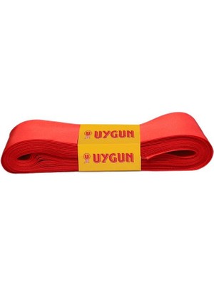 Uygun Saten Kurdele 66 mm 10 M | Kırmızı