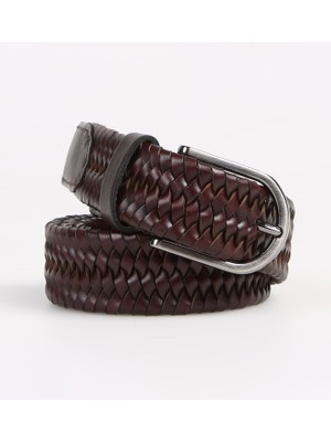 Fabrika Kahve Erkek Deri Kemer FRKMR113