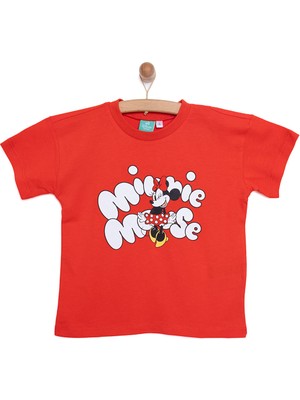 Disney Minnie Mouse Kız Tshirt Kız Bebek