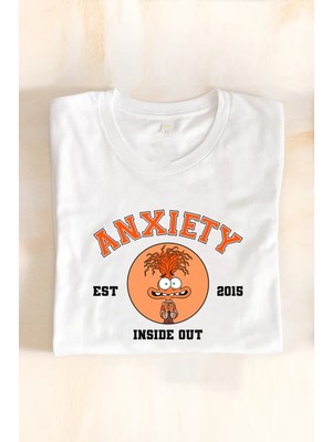 Populus Ters Yüz Endişe Anxiety T-Shirt