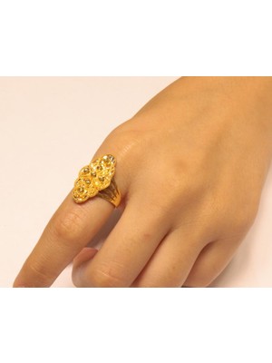 Güler Kuyumculuk 14 Ayar Altın Taşsız  Dorika Toplu Yüzük