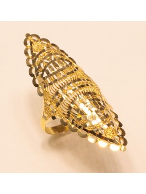 Güler Kuyumculuk 14 Ayar Altın Hint Model Yüzük