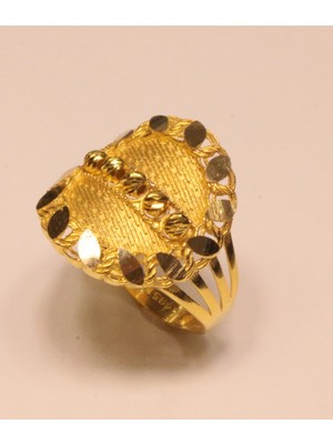 Güler Kuyumculuk 14 Ayar Altın Taşsız Dorika Toplu Yüzük