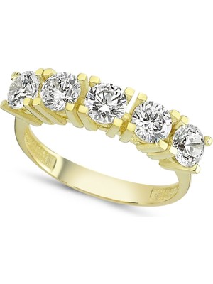 Güler Kuyumculuk Altın Beştaş Yüzük