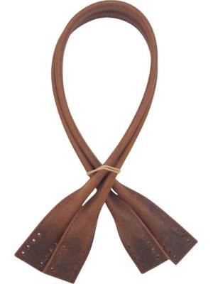 Angel Çanta Aksesuar Gerçek Deri Pelikan Model Çanta Sapı Crazy Oil Hardal Sarı Renk