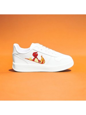 Amazoon Desing Red Naykito Poke Baskılı Sneaker Çocuk Spor Ayakkabı