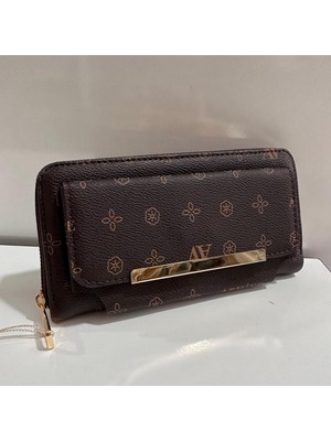 Armine Bayan Çanta Noktalı Kahve ARC0703