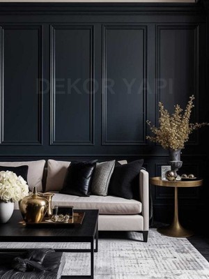 Diecor 4 cm Eğimli Dekoratif Boyanabilir Duvar Çıtası Kesimli Hazır Paket