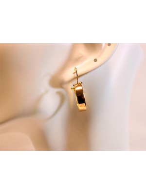 Güler Kuyumculuk Altın Halka Anne Küpesi