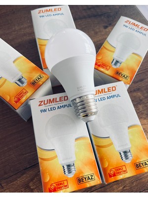 Zumled 9W Beyaz LED Ampul