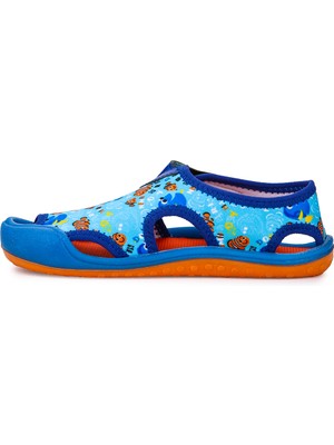 Kiko Kids Aqua Erkek/kız Çocuk Sandalet Panduf Ayakkabı 2001 Animal Mavi