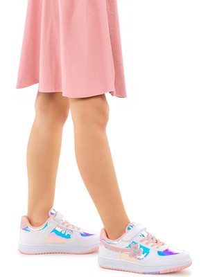 Kiko Kids Dina Cırtlı Kız Çocuk Spor Ayakkabı