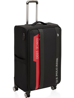 U.S. Polo Assn. 24031-24032 Orta Boy Ultra Light Hafif Lüx Kumaş Tekerlekli Valiz