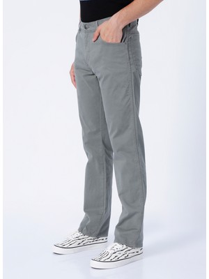 Wrangler Normal Bel Straight Yeşil Erkek Chino Pantolon W121Y665M_TEXAS Straıght Chino Pant