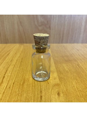 Labshop41 6 ml Mantar Tıpalı Cam Şişe - Tıpalı Cam Şişe 6 cc x 10 Adet