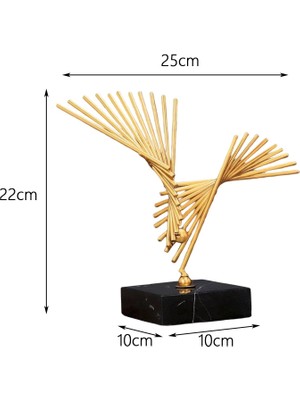 Sunhui Modern Heykel Koleksiyonluk Reçine Zanaat Heykelcik Soyut Model (Yurt Dışından)