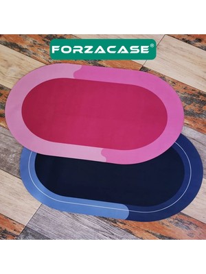 Forzacase Banyo Paspası Kaymaz Tabanlı Süper Emici Banyo Abdest Paspası 80x50cm - FC617