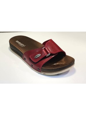 Esem 0309 Z 0003 Kadın Ortopedik Günlük Terlik Kırmızı