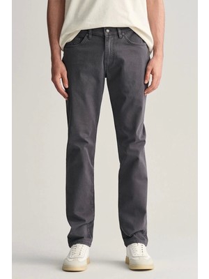 Gant Erkek Gri Slim Fit Jean