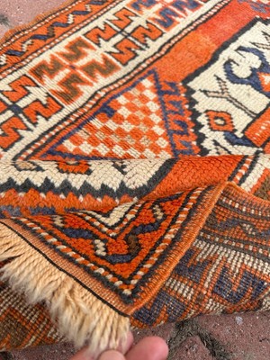 DesignEv El Dokuma Küçük Boy Türk Kilim Canlı Renkli Dekoratif Kilim