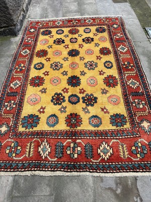 DesignEv 162X230 cm Eski El Dokuma Büyük Boy Türk Kilim Oryantal Desen Yün Kilim