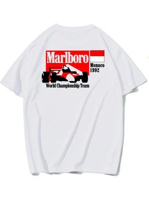 BRZ Collection Unisex Oversize F1 1992 Monaco T-Shirt