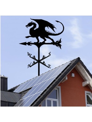 Ordinary1 Weather Vane Açık Çiftlik Ahır Sahne 20ınch Ejderha (Yurt Dışından)