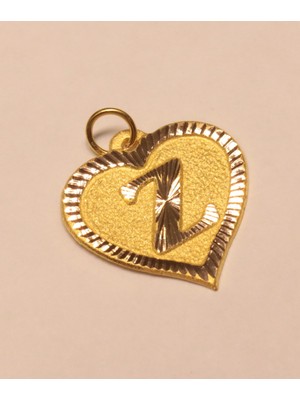 Güler Kuyumculuk Altın Kalpli Z Harfi