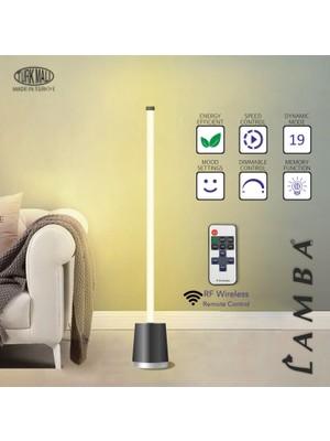 Lambaled Line Dimmer Kumandalı Beyaz Işık ( 6500K ) Lambader