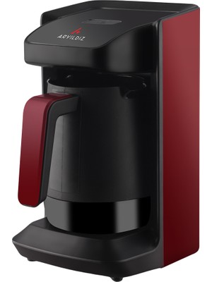 Aryıldız Cafe Turc Kahve Makinesi Kırmızı