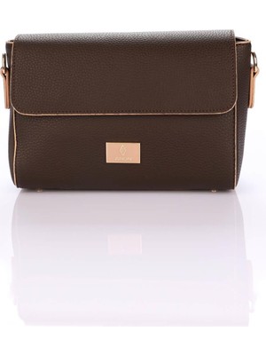 Aron Atelier Pamela Kahve Kadın Omuz Çantası