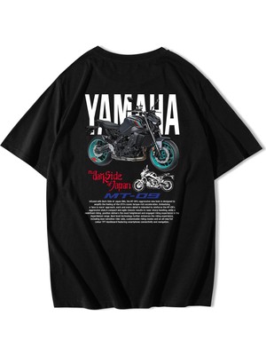 BRZ Collection Unisex Oversize Yamaha Mt-09 T-Shirt