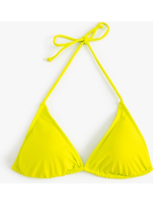 Koton Üçgen Ipli Bikini Üstü Basic