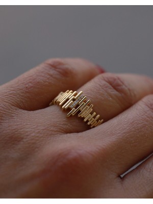 Yenigün Kuyumculuk 14 Ayar Altın Ema Yüzük