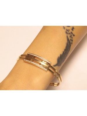 Güler Kuyumculuk Altın Kaburga Kelepçe Bilezik