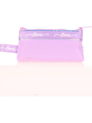 Kaukko Mirror Baggy Kalem Çantası Lila K2667