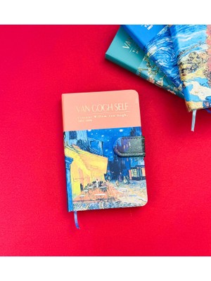 Giftmoda Van Gogh Tasarımlı Mıknatıs Kapaklı Defter  BM-1203