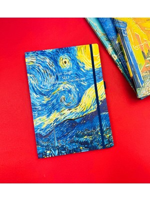 Giftmoda Van Gogh Tasarımlı A4 Defter BM-1210