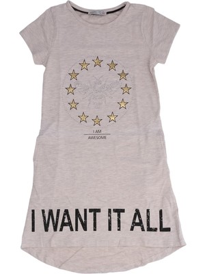 Yıldız Baskılı Elbise